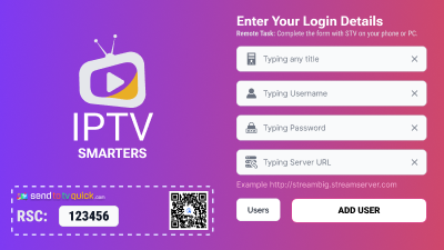 DEMO IPTV Smarters Xtream API Form050